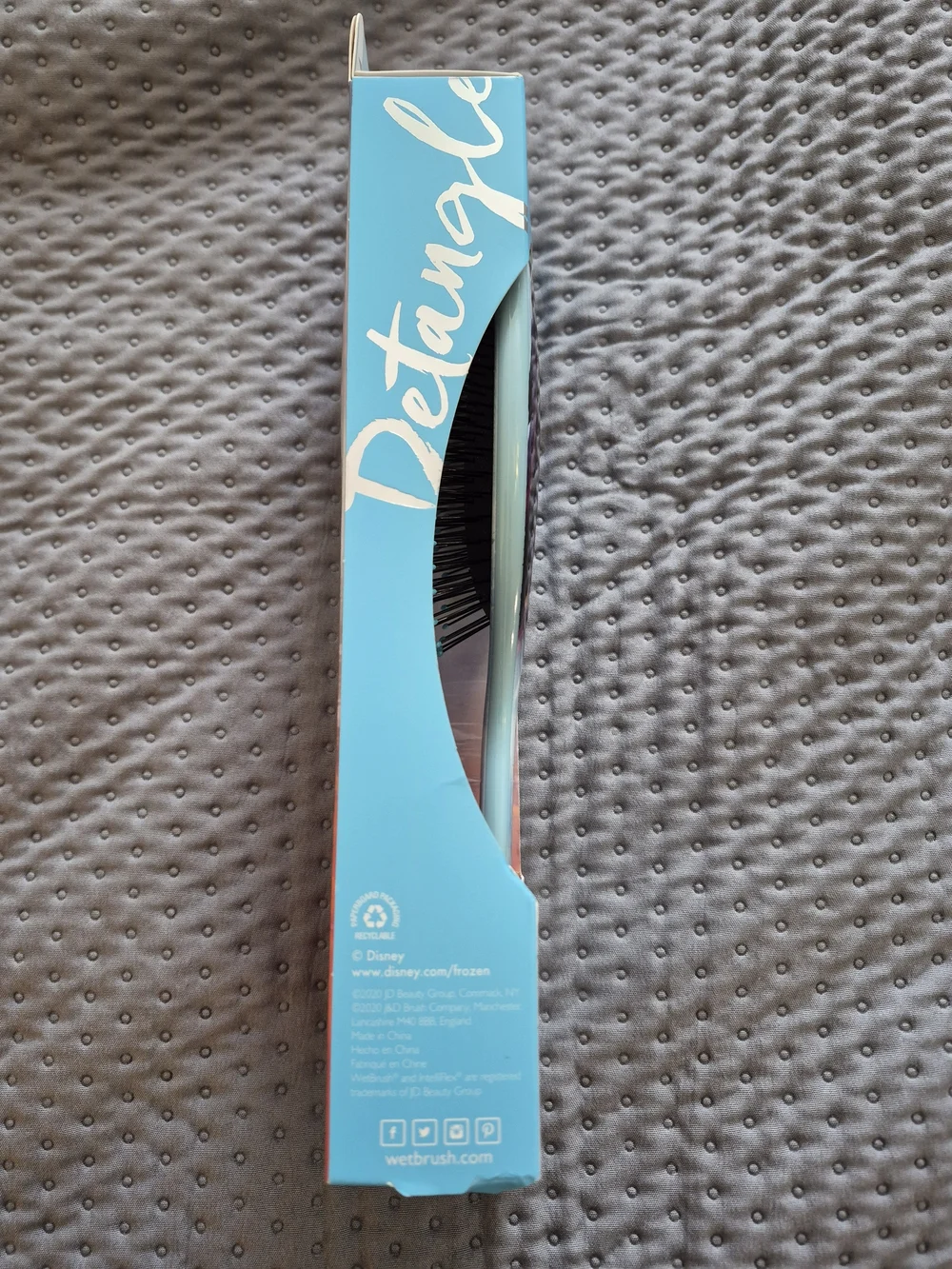 NIB Wet Brush Disney Frozen II Sisters Guiding Spirit Anna & Elsa - Blue